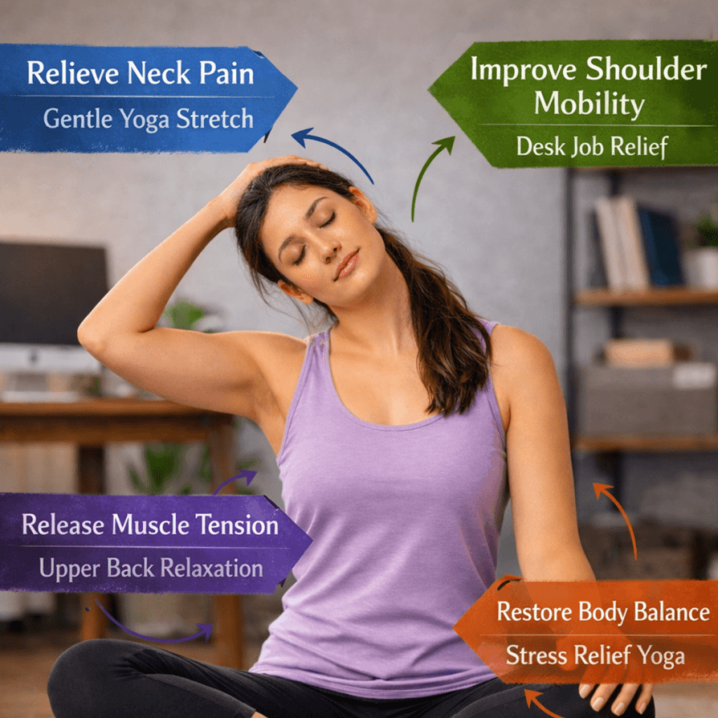 yoga for neck and shoulder pain